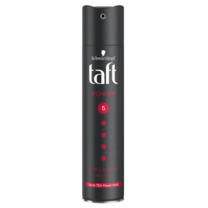 Schwarzkopf - Taft Power - 5 (Hair Spray) - Black - 250mL