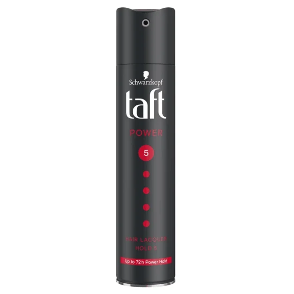 Schwarzkopf - Taft Power - 5 (Hair Spray) - Black - 250mL