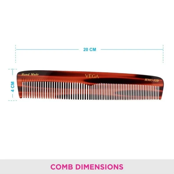 VEGA - Handcrafted Hair Comb(-HMC-32D)