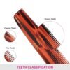 VEGA - Handcrafted Hair Comb(-HMC-32D)