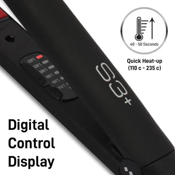 Ikonic Professional - S3+ CERAMIC HAIR STRAIGHTNER