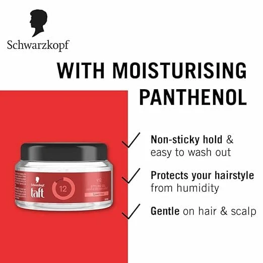 Schwarzkopf - Taft V12 Power Gel Speed Hold 12
