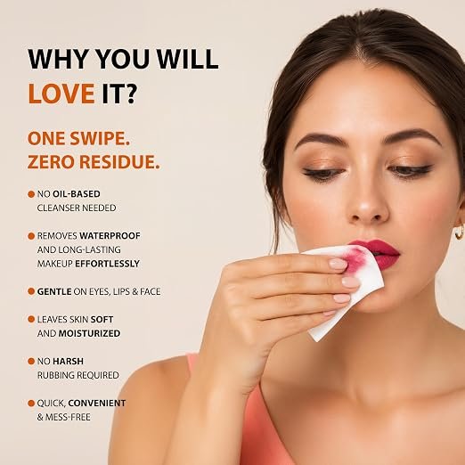 Colorbar - On The Go Makeup Remover Wipes (30 Wipes)
