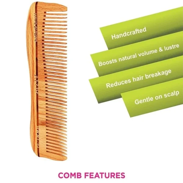 VEGA - premium Wooden Styling Comb (HMWC-01)