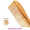 VEGA - premium Wooden Styling Comb (HMWC-01)