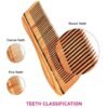 VEGA - premium Wooden Styling Comb (HMWC-01)