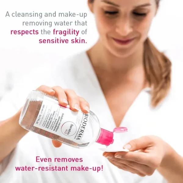 Bioderma - Sensibio H2O Makeup Removing Micellar Cleansing Solution Face & Eyes Sensitive Skin (500mL)