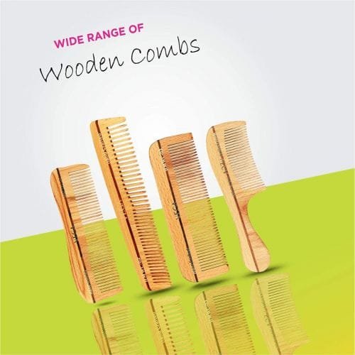 Vega - Wide Tooth Wooden Comb - (HMWC-05)
