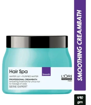 Loreal Professionnel - Smooth Water Lily + Purified Water Professional Creambath Hair Spa (490g)