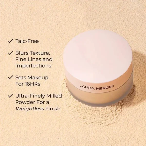 Laura Mercier - Translucent Loose Setting Powder + Velour Puff Ultra - Blur Jumbo (29g)
