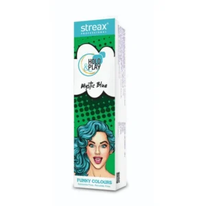 Streax Professional - Hold & Play Funky Colours - Mystic Blue (100g)