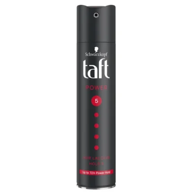 Schwarzkopf - Taft Power - 5 (Hair Spray) - Black - 250mL