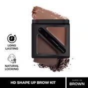 Faces Canada HD Shape Up Brow Kit - Brown 02, Eyebrow Duo Kit, Long-Lasting (2.8 g)