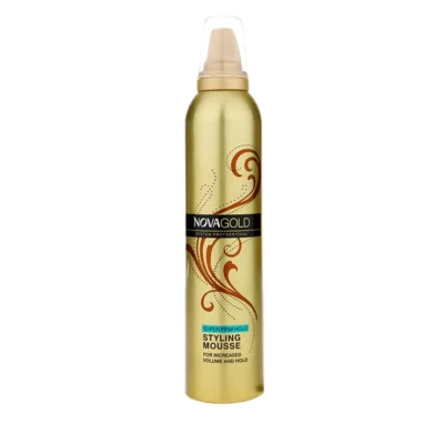 NOVAGOLD Super Firm Mousse Gold Hair Spray - 300mL