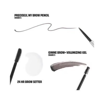 Benefit Cosmetics Brow Haul of Fame Full-size Brow Pencil & Brow Gel and Brow Setter Minis (3 pcs)